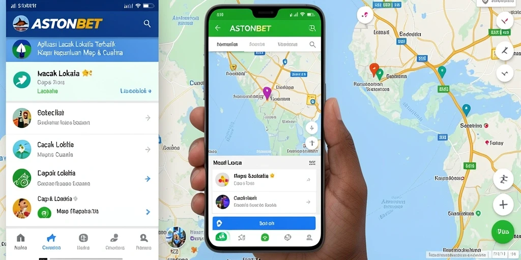Antarmuka sederhana dengan fitur lacak lokasi yang canggih.