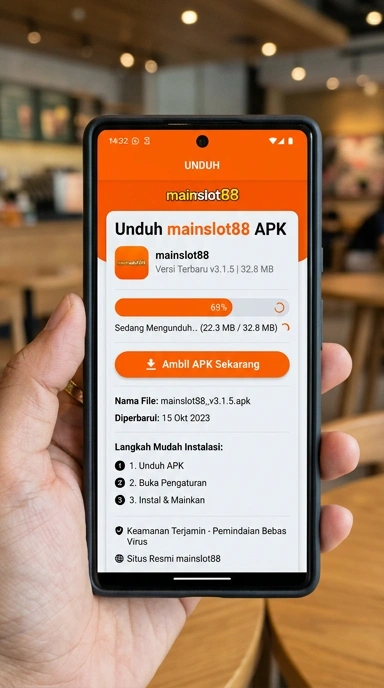 Tampilan halaman APK mainslot88